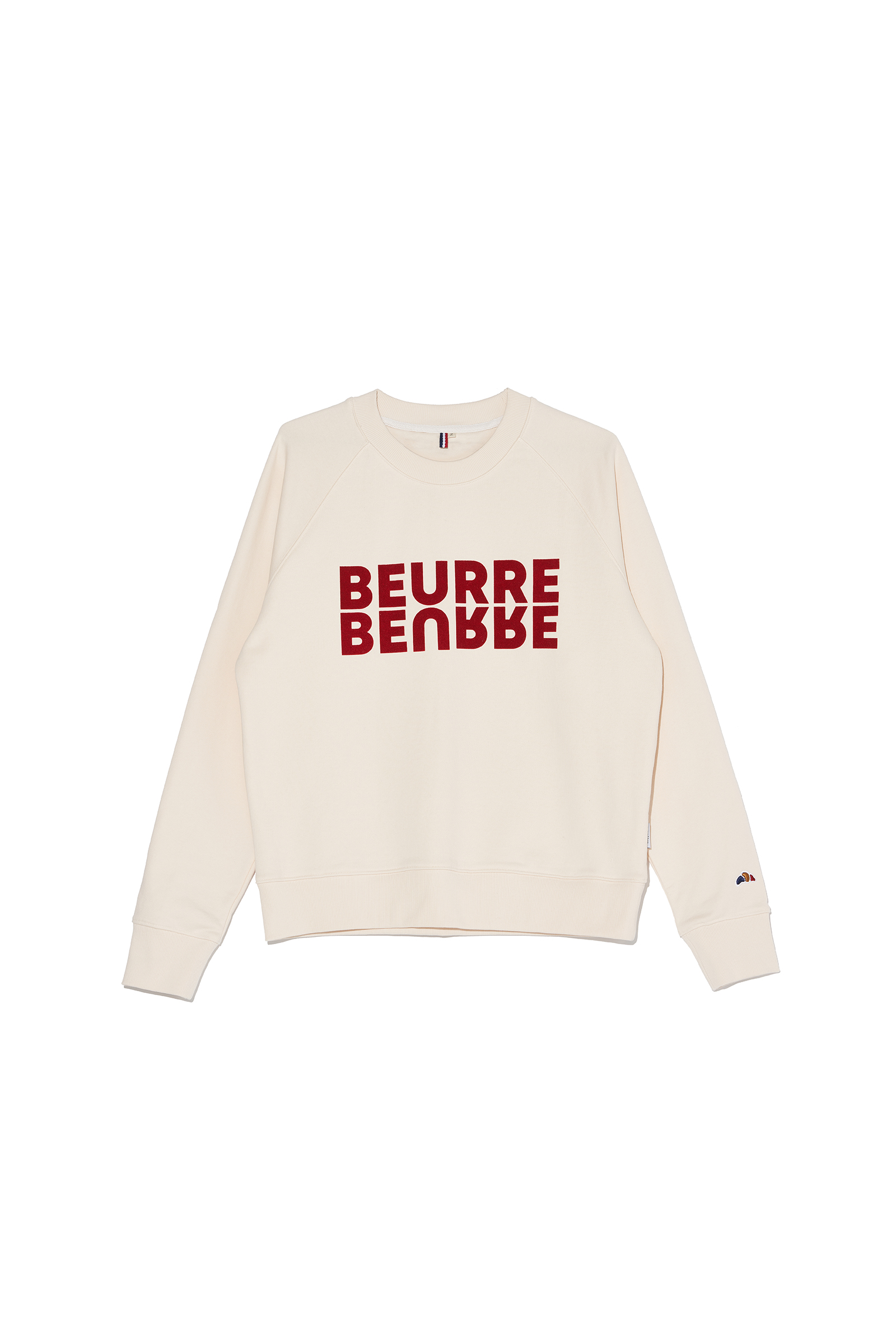 ep.6 BEURRE Decalcomanie sweatshirt (Ivory)