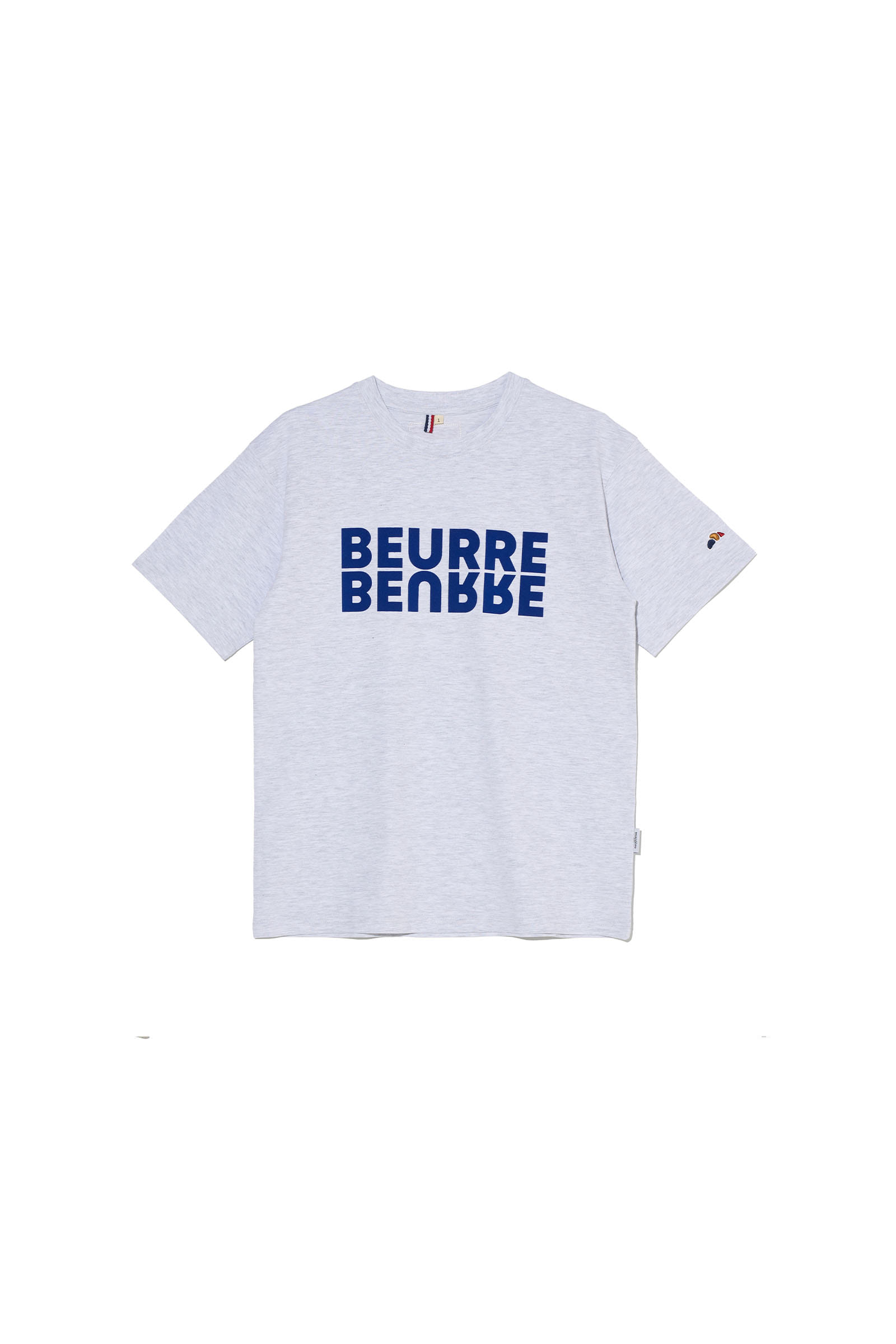 ep.6 BEURRE Decalcomanie T-shirts (Cool gray)