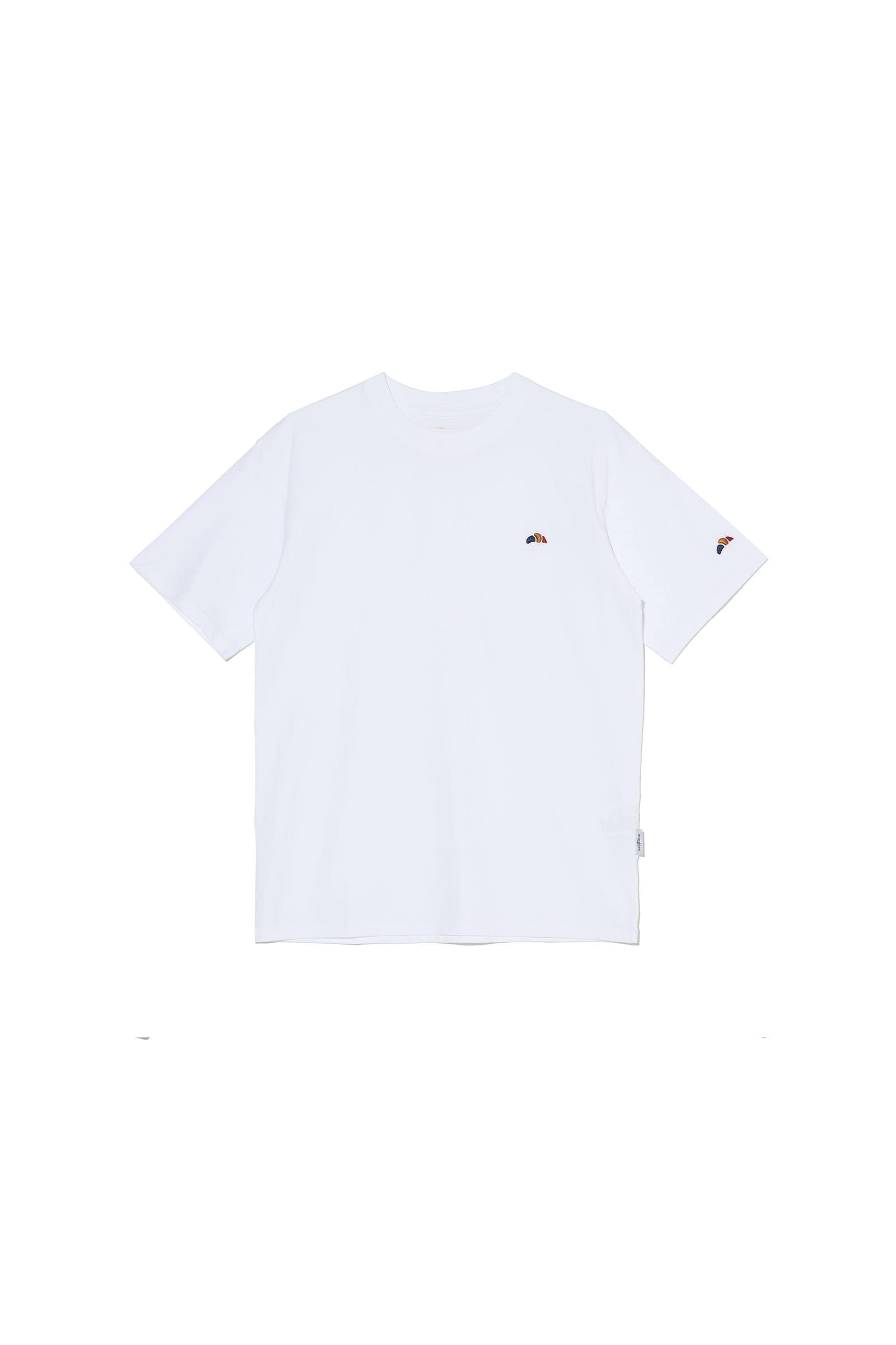 ep.6 Croissant symbol T-shirts (White)