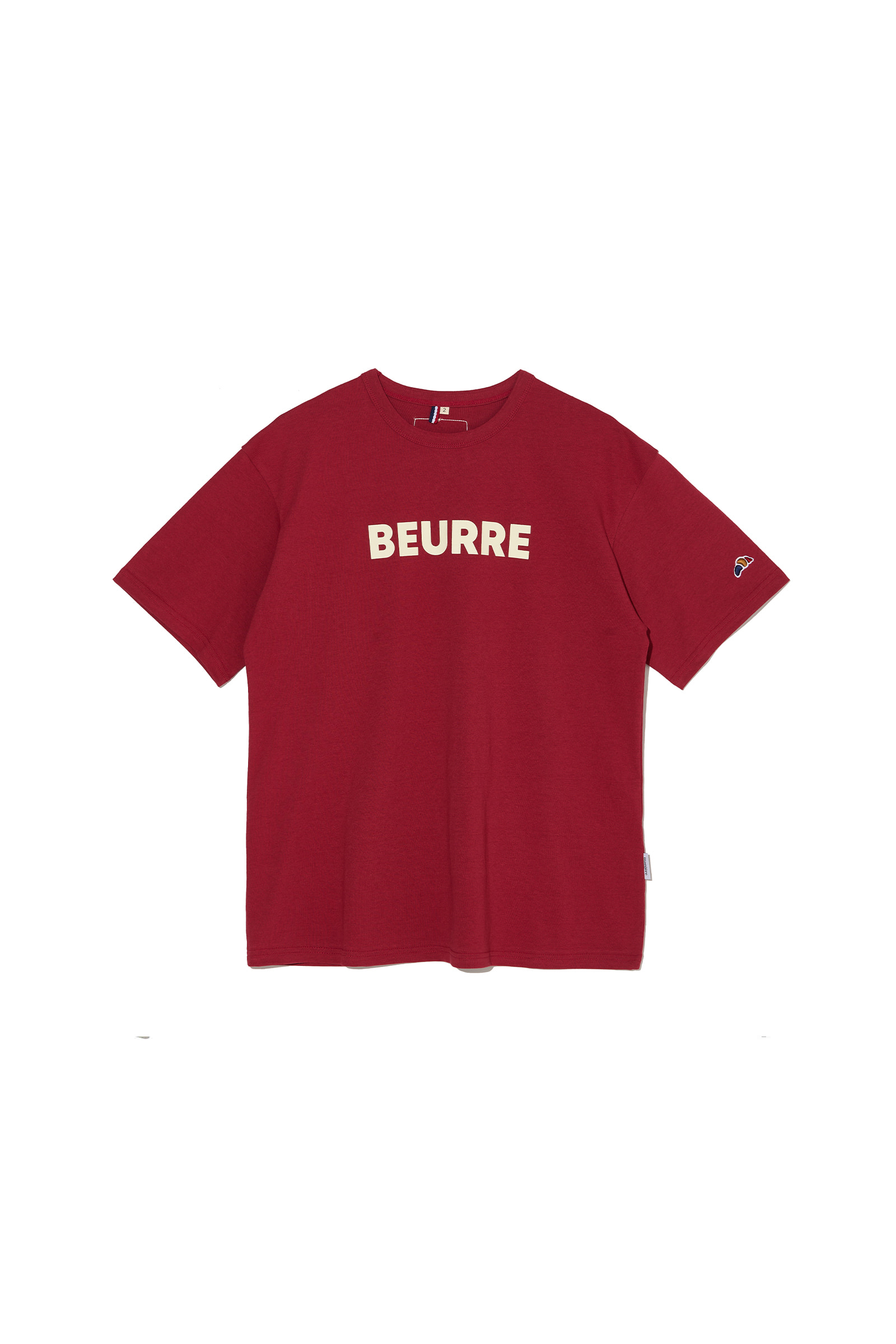 ep.6 BEURRE T-shirts (Burgundy)