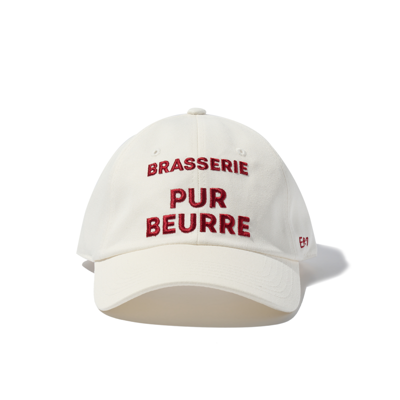 ep.7 BRASSERIE PUR BEURRE Ballcap (IVORY)