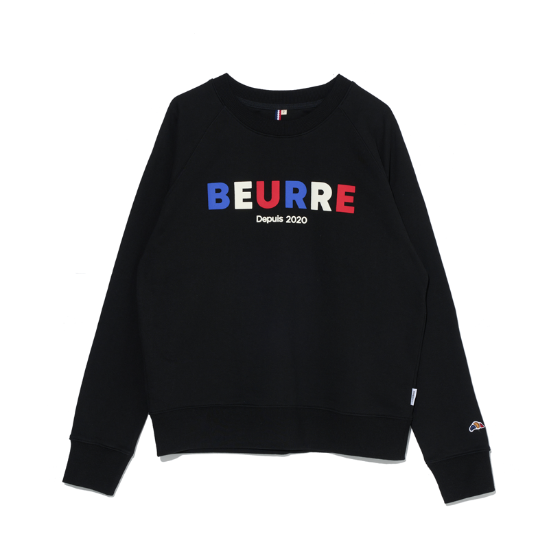 ep.7 BEURRE Sweatshirt (BLACK)