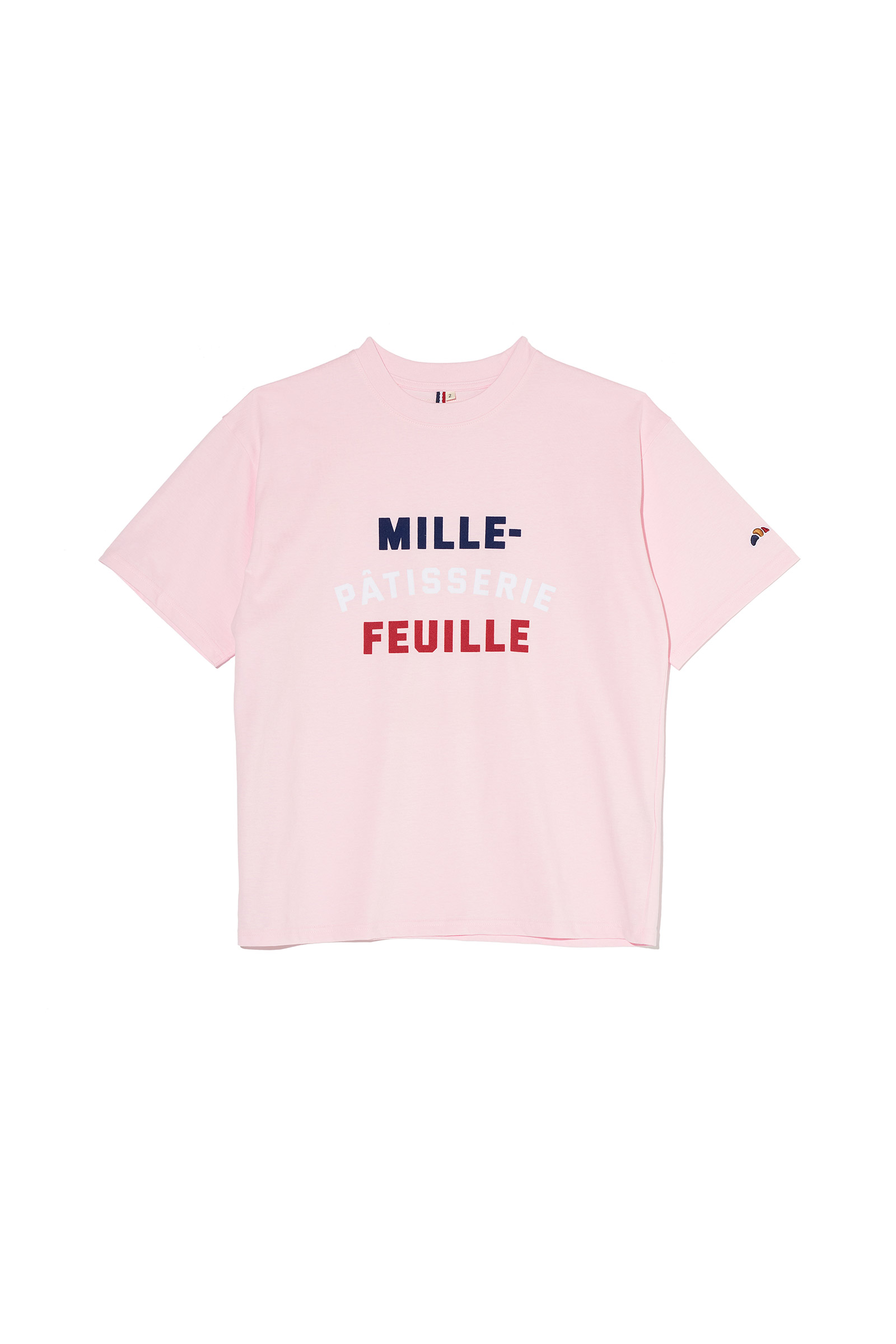 ep.4 Pâtisserie Lettering T-shirts (Baby Pink)