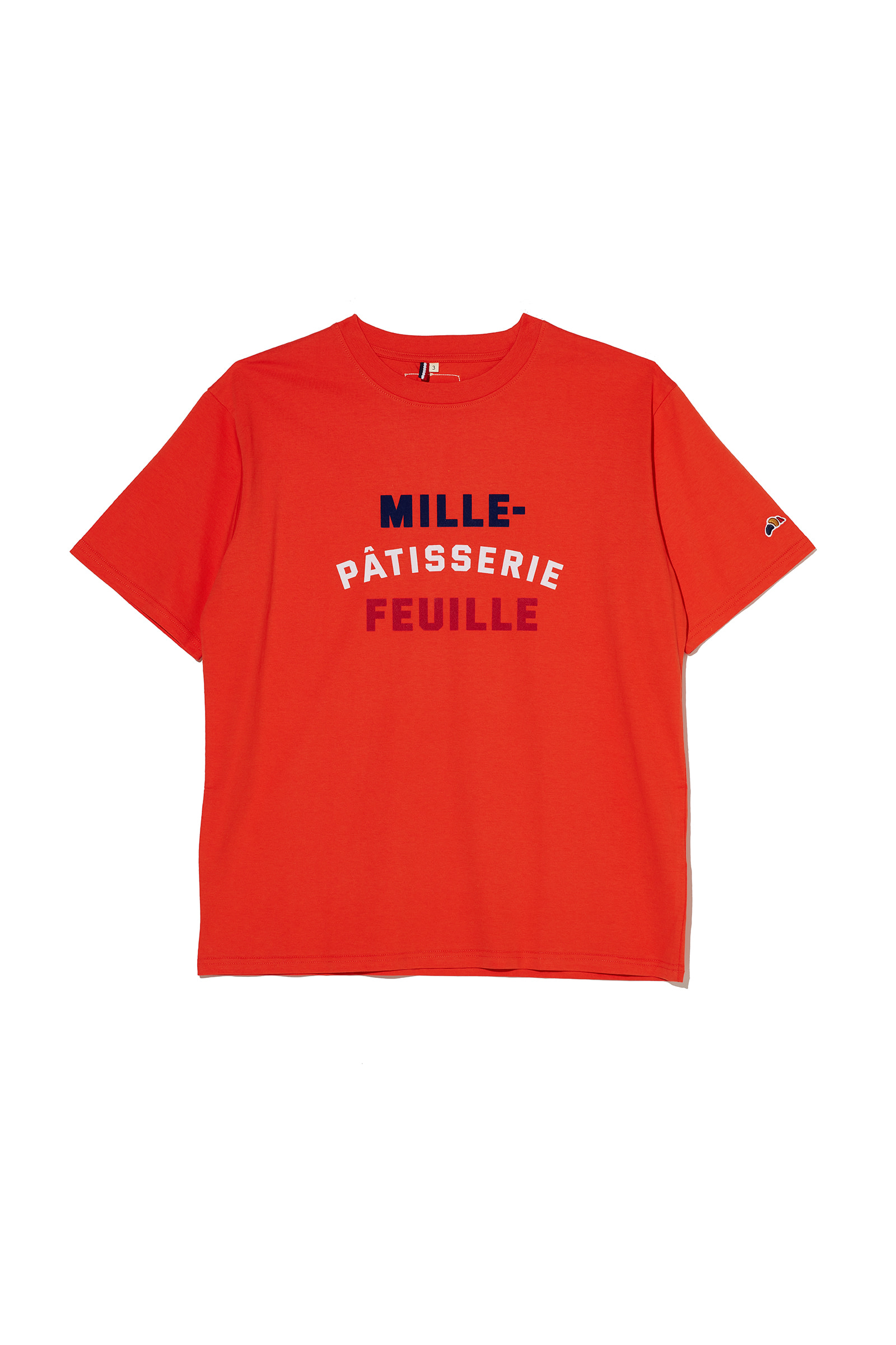 ep.4 Pâtisserie Lettering T-shirts (Orange)