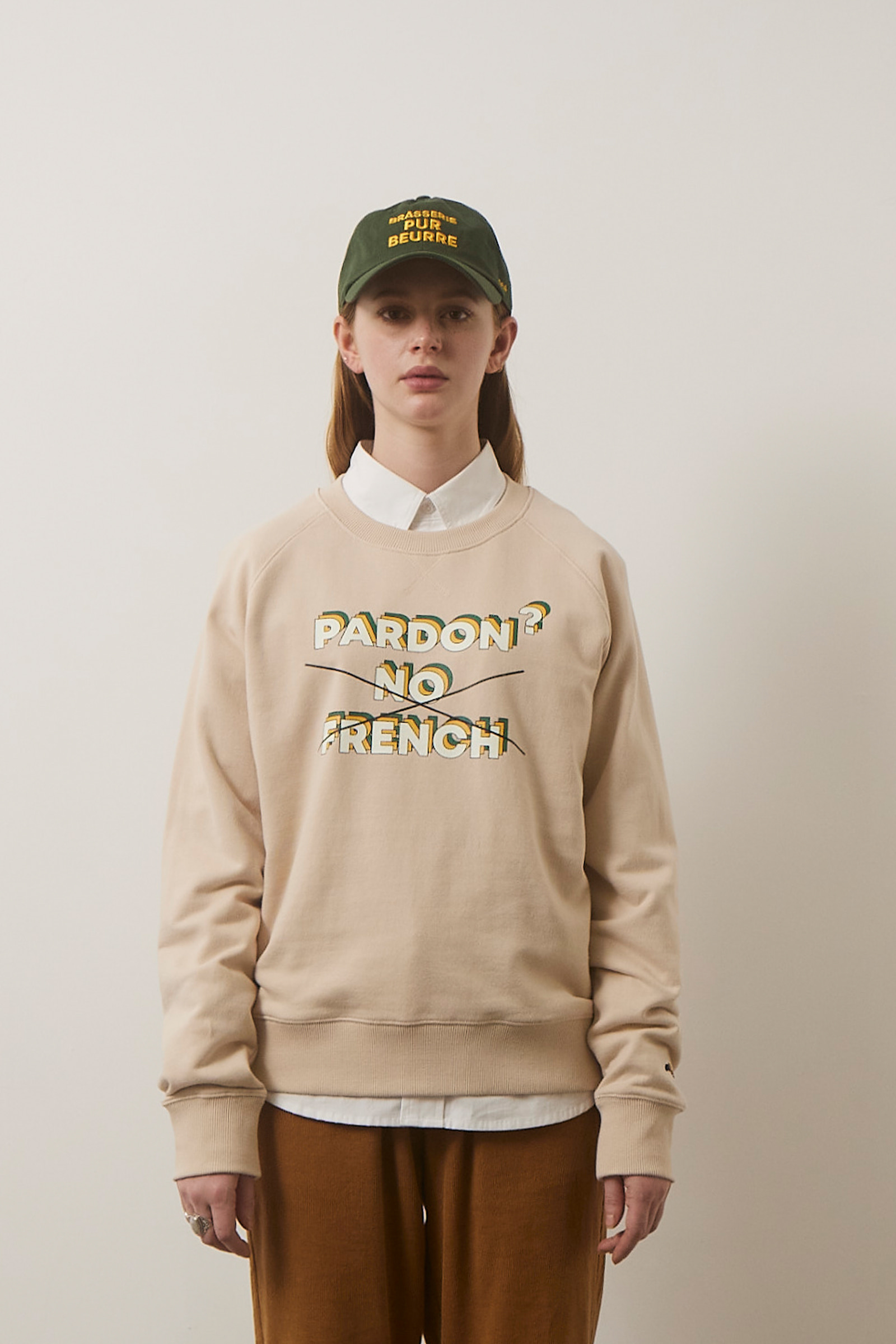 ep.5 Pardon? Sweatshirts (White/Yellow/Green)